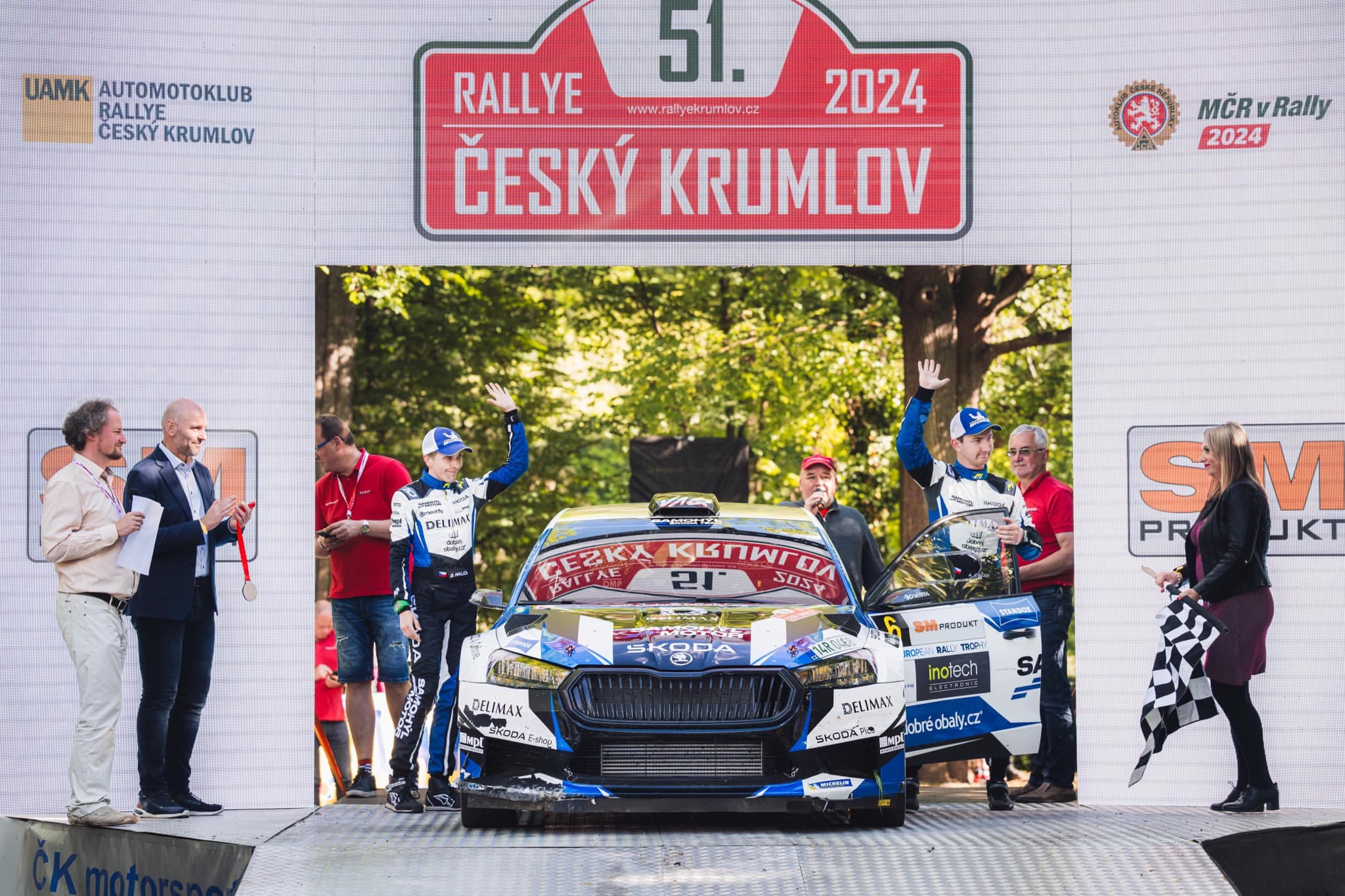 rallye český krumlov route 25 headline
