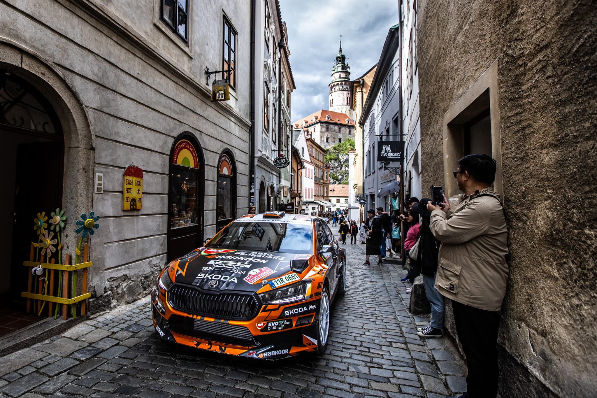 rallye český krumlov route 25 4